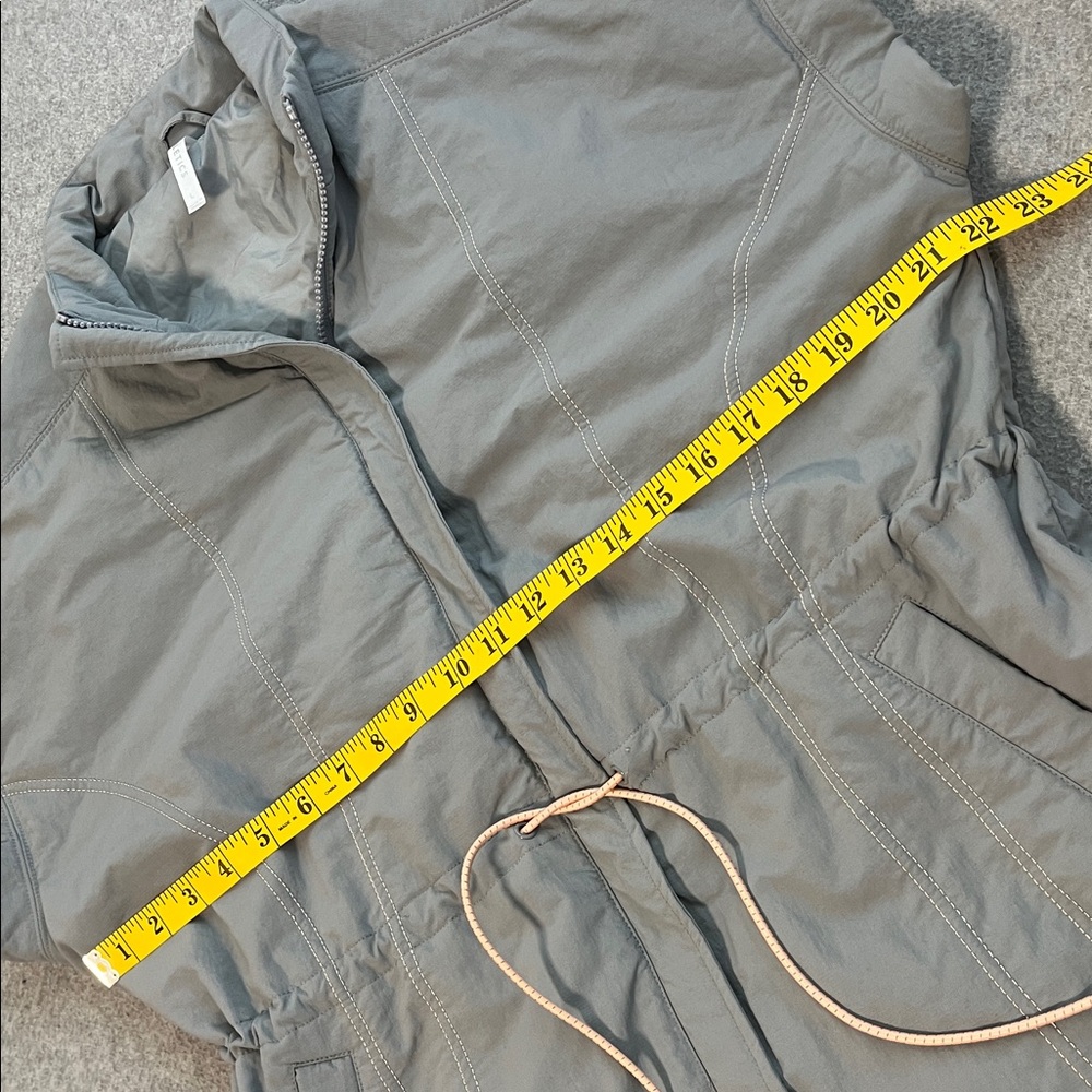 Fabletics Zip Drawstring Vest Womens Large Athlet… - image 5